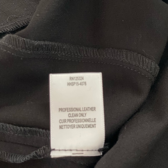 Haute Hippie Lace Up Leather Leggings Size M - Picture 10 of 15